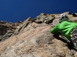 3rd Pitch of Exum Arête