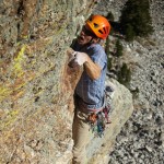 First Ascent of Knockin' on the Sky - 5.12a