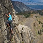 Jakub Galczynski Climbing in Corbet's Couloir