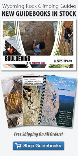 Shop Wyoming Climbing Guidebooks